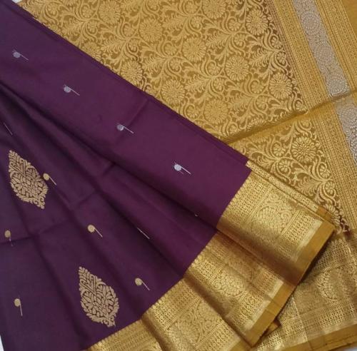 SOFT SILK SAREE WITH BLOUSE